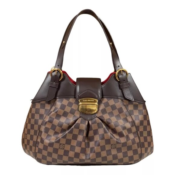 LOUIS VUITTON Shoulder Bag Damier canvas Damier Sistina GM - Picture 1 of 12
